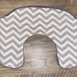Grey Chevron Boppy Cover